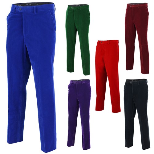 Hommes velours doux pantalon - hommes,