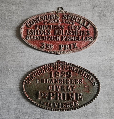 Plaques concours poulinière - plaques,