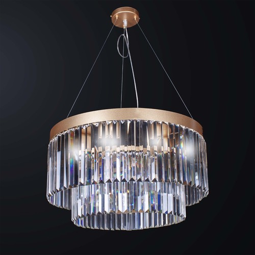 Lustre contemporain métal - lustre,