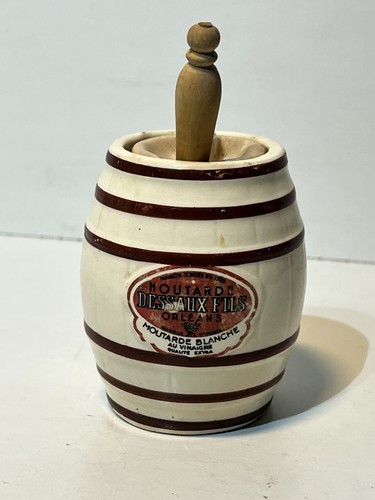 Pot moutarde ancien dessaux - pot, à