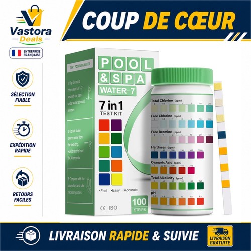 Aawipes kit test piscine - de, de
