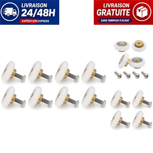 Roulettes porte douche 20 - de,