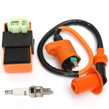 cdi allumage bobine bougies racing debride scooter chinois gy6 50 - 150 cc