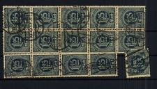 Lot de timbres de service du