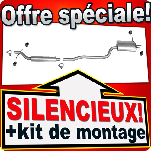 Silencieux arriere pour - arriere,