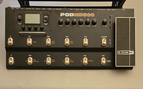 Line pod hd500 guitar - 6,