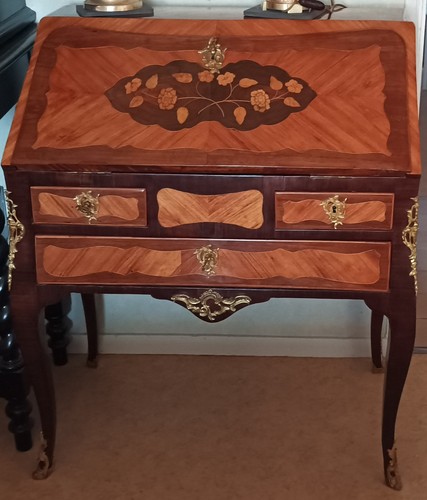 Bureau pente louis xv - bureau,