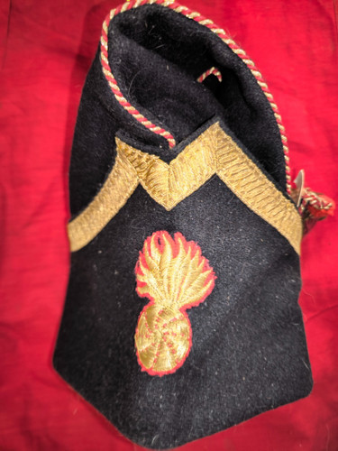 Repro police cap nco grenadier - police,