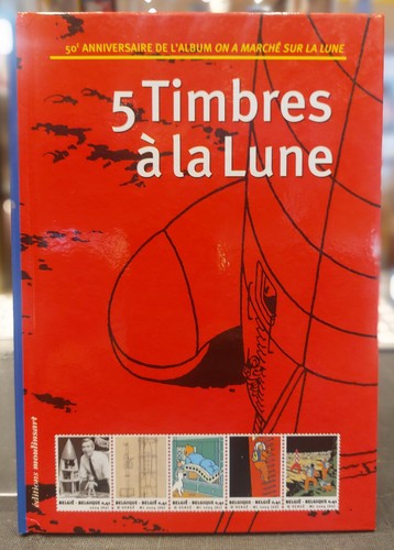 Tintin hergé 5 timbres à - hergÉ, :