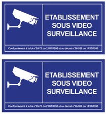 2 X ETABLISSEMENT SOUS VIDEO