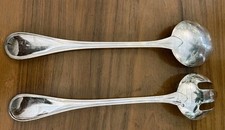 COUVERT A SALADE CHRISTOFLE MODELE ALBI  Métal Argenté / 