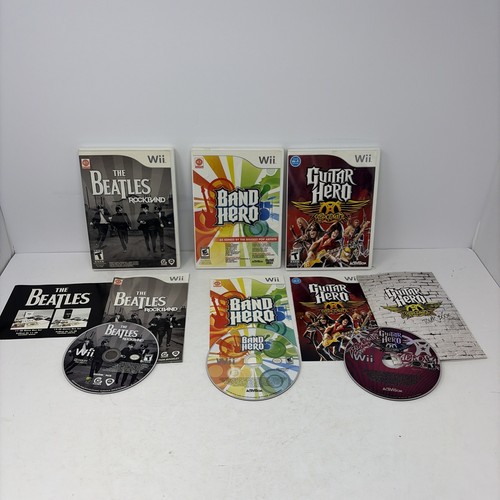 Nintendo wii guitar hero - nintendo,
