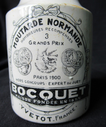Ancien pot moutarde - moutarde, 19