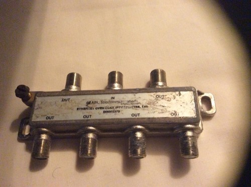 Ethernet over iptv - ethernet, spliters