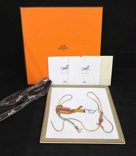 Assiette carrée hermès - carrée,