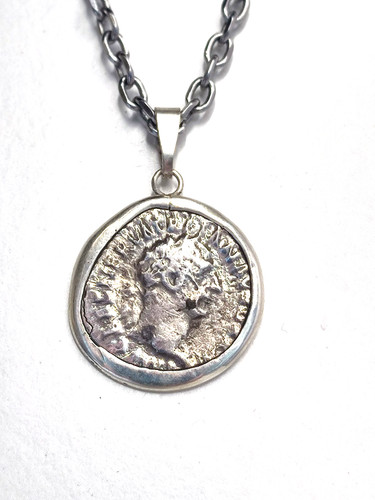 Pendentif argent avec
