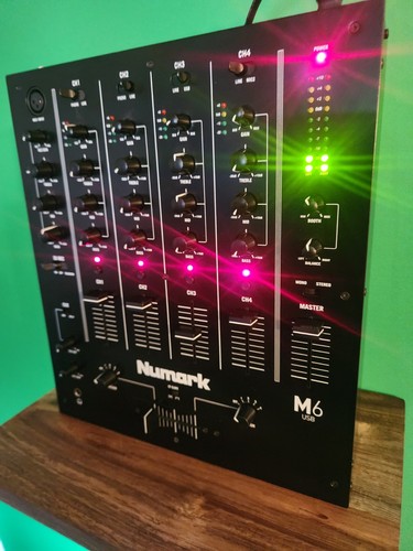 Numark m6usb channel usb dj - numark, 4