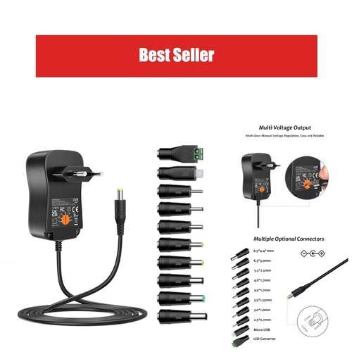 Adaptateur secteur universel