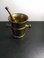 Mortier en Bronze doré Pilon