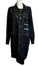 Manteau style trench  en jean