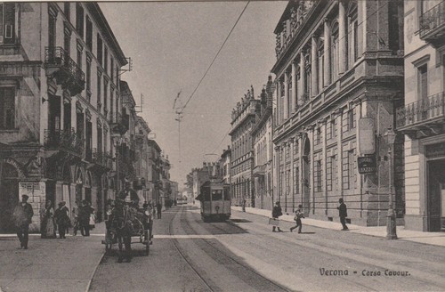 Carte postale vérone cours - carte,