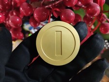 Pièce En Métal Mario Bross Avec Support