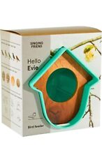 Singing Friend Nichoir , Mangeoire Vert de Menthe modèle Evie 🐦🐥