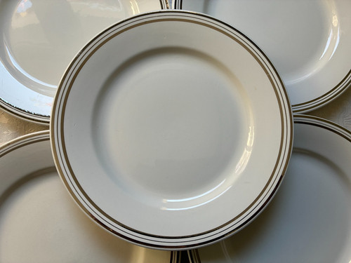 Assiettes faïence digoin - 7,
