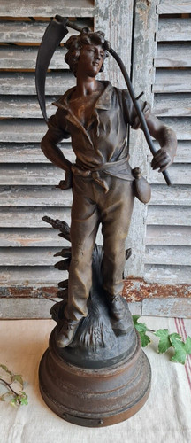 Ancienne sculpture regule - sculpture,