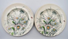2 assiettes en faïence de