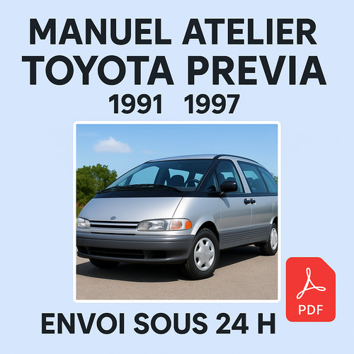 Manuel atelier toyota previa - toyota,