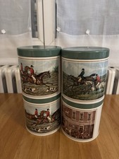 Lot 4 Boîtes Métalliques Vintage Scotch