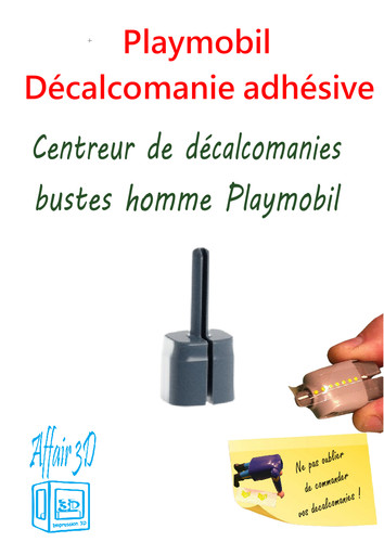 Custom playmobil décalcomanie - custom,