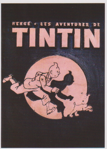 Tintin les aventures carte - aventures,