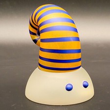 Vtg Signed Borowski Glass Studio Schnecke Snail Art Sculpture Orig Label Poland