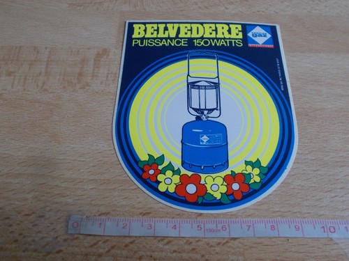 Autocollant belvedere - belvedere,