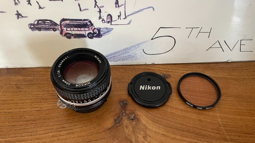 Objectif nikon ais 50mm - objectif,