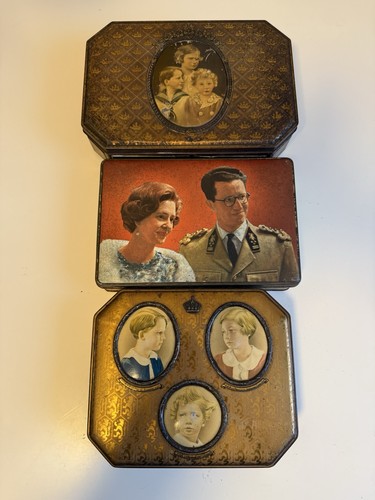 Lot boîtes chocolat biscuits - lot,