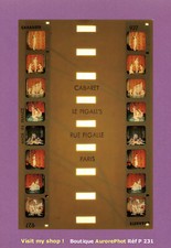 CARTE STÉREO COLORELIEF N° 927, "CABARET PIGALL'S", NUS, FEMMES, ÉROTISME  -P231