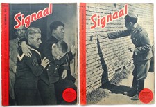 WWII GERMAN SIGNAL ILLUSTRATED PHOTO MAGAZINES NOs 23 & 24 DECEMBER & EXTRA 1943