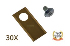 Lame titane 30 x 3,9 cm pour