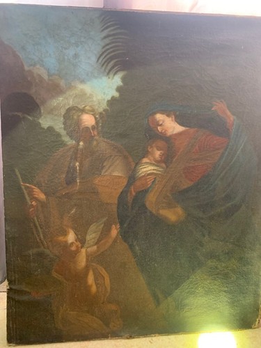 Tableau ancien fuite en - tableau,