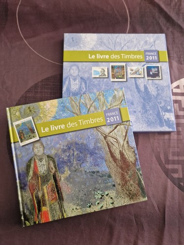 Livre des timbres france - le,
