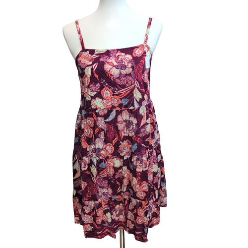 Robe été viscose fleurie - m,