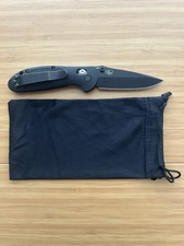Benchmade Mini Griptilian 556BK-S30V - Black Noryl GTX - Black S30V *DISCONTIN.*