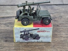 Jeep Avec Canon Militaire Dinky Toys Avec Boite