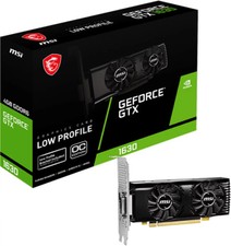 MSI GTX 1630 4GT LP OC NVIDIA GeForce GTX 1630 4 Go GDDR6 Carte Graphique #K
