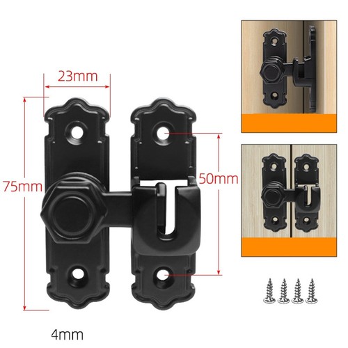 Serrure boulon coulissant - boulon,