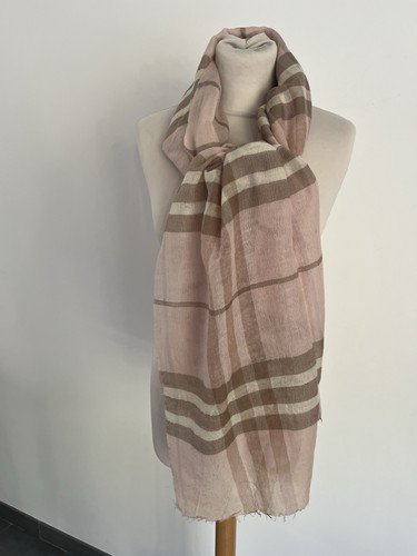 Burberry écharpe laine - , soie