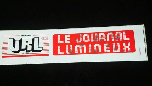 Autocollant sticker vintage